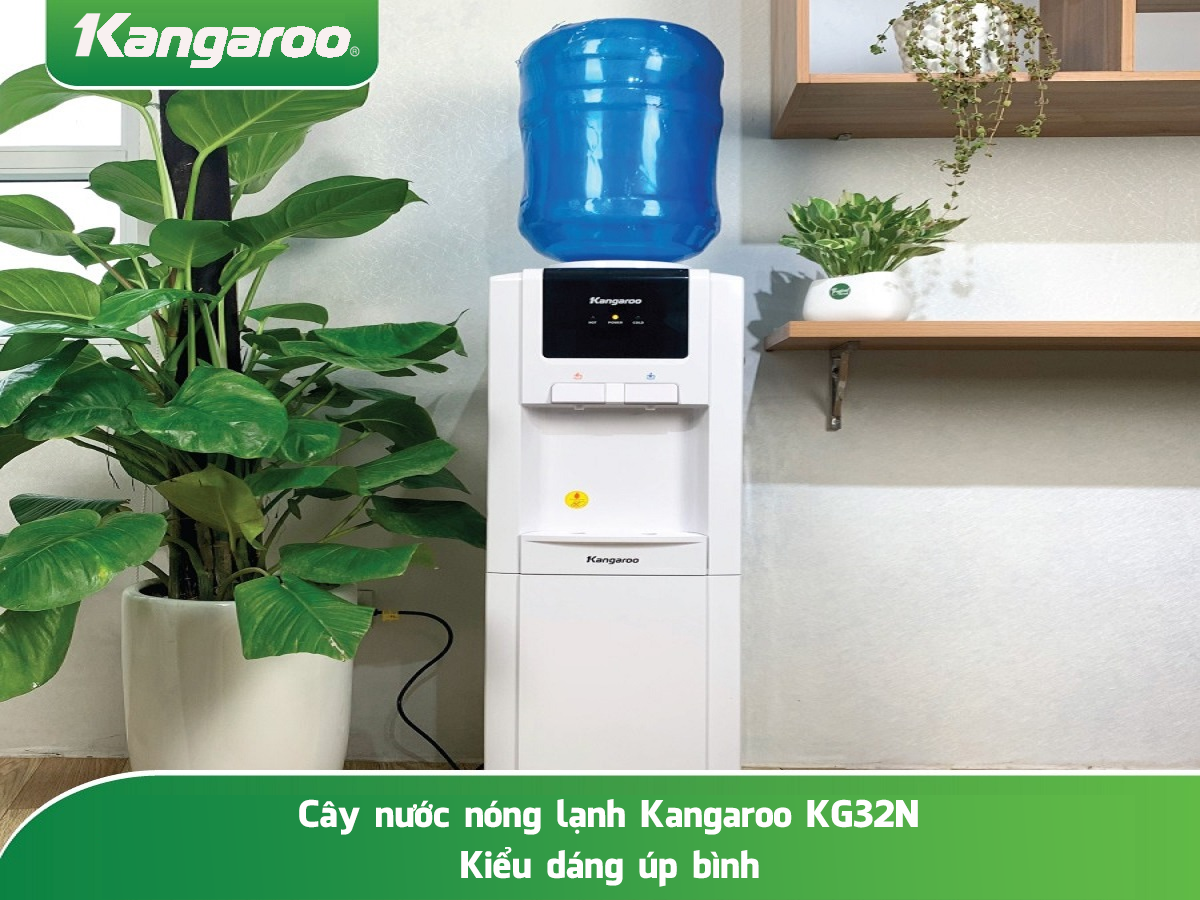 Cây nước nóng lạnh KG32N kiểu dáng úp bình